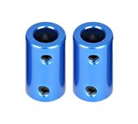 Genérico Bore Rigid Coupling Set, Screw Aluminum Alloy, Shaft Coupling | Portable Multifunctional for 3D Printers, Motor Couplings, Ship Models, RC Robot, DIY Car Boat Airplane