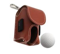 Genérico Borse Da Golf, Portapalline da Golf con Portachiavi, Multifunzionali in Pelle PU per Golfisti Uomo e Donna, Porta tee Gôlf, Organizer per palline da Golf con portachiavi, in