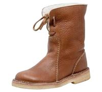 Genérico Botas Altas Mujer 39 Botas Para Piernas Anchas Botas de invierno cálidas de tacón para mujer, botas de nieve de imitación de manga media con cabeza Bota Cowboy Negra Mujer Botines (Brown, 39)