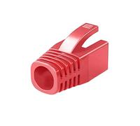 Genérico Botas de alivio de tensión CAT7 CAT6A, 2-200 Uds., cubiertas de enchufe de conector de Cable RJ45, red Ethernet de 8,5mm for CAT8(200pcs,Red)