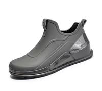Genérico Botas De Goma De Hombre - Zapatos de lluvia para hombre calzado acuático cómodo con gruesa para exteriores lavado de autos antideslizante para cocina