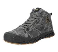 Genérico Botas de nieve térmicas antideslizantes de peluche grandes hombres alpinismo camping aventura al aire libre robustas invierno cálido, gris, 43 EU