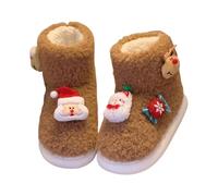 Genérico Botas Mujer Invierno,Botas CóModas De Lana SintéTica Zapatos Casuales Para Exteriores Con Suela Gruesa Y Suave Para Mayor Comodidad Durante Las Vacaciones (Brown 37)