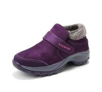 Genérico Botas Mujer Nieve Impermeables,Zapatos De OtoñO E Invierno Modelos Engrosados Para Mujeres De Mediana Edad Y Mayores Acolchados CáLidos Para Deportes Al Aire Libre Y Caminatas