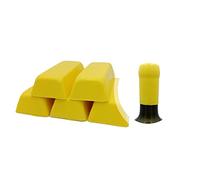 Generico Bote de goma laca amarilla de 500 g o cera blanda para sellar botellas de vino, cerveza, aguardiente, licores (amarillo-02)