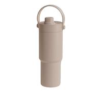 Generico Botella de agua con pajita,735ML Taza térmica para agua - Impermeable Fondo Taza al vacío con tapa gran capacidad interior Ceramizada para Enfermeras Escuela Deportes Pesca