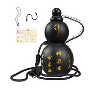 Genérico Botella De Agua De Calabaza De 900 Ml, Bote De Agua De Calabaza De Estilo Retro Chino, Botella De Calabaza De Gran Capacidad, Botes De Agua De Viaje En Forma De Calabaza Para Gimnasio