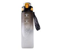 Genérico Botella de agua deportiva: jarra de hidratación de 1000 ml de fugas, contenedor de bebidas portátiles | Frasco de tapa de duradera, botella de sin BPA, equipo de ejercicios livianos pa