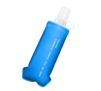 Genérico Botella de Agua Flexible,Suave Portátil Hermética Plegable - Botella para Correr | Para Estadio, Verano, Exterior, Parque, Camping, Picnic, Paseos, Viajes, Deporte, Ciclismo,