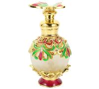 Genérico Botella de Perfume Vintage Portátil 15 Ml, Frasco Delicado para Esencia y Aceite Esencial, Dispensador Recargable Adecuado para Hogar, Viaje y Decoración Color Color Aleatorio