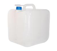 Generico Botella portátil para agua, cubo plegable de 10 l con tapón de rosca, recipiente para agua, para exterior, playa, viaje, mochila, supervivencia, picnic, pesca, senderismo, camping