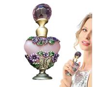 Genérico Botellas de perfume vacías Vintage,Botella Recargable Esmaltada Estilo Vintage | Regalo de decoración de tocador pintado a mano para viajes