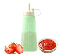 Genérico Botellas exprimibles para salsas - 300ml Botellas de Salsa Antigoteo | Botella Dosificadora para Salsas | Preparación de Comidas, Cocina, Restaurante, Hogar, Viaje, Picnic, Miel,