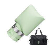 Genérico Botellas Viajeras Para Aseo - 74 ml Silicona Exprimible Antifugas,Botellas Reutilizables De Viaje,Para Champú Acondicionador Loción Líquido Perfume Aire Libre Avión Camping Gimnasio