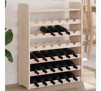 Genérico Botellero con Tablero Superior Madera Maciza Pino 67,5x25x87 cm,Armarios y Almacenamiento,Botelleros-4007560