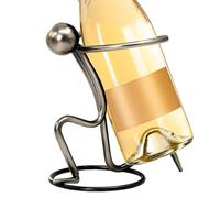 Genérico Botellero Sobremesa - Decoración Metálica De Escritorio | Soporte para Botella De Vino Espumoso | para Bartender Entusiasta Anfitrión Propietario Cena Cocina Hogar Restaurante Hoteles Clubes