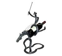Genérico Botellero Vino Divertidos, Botelleros De Cowboy Metal, Wine Rack, Regalo Vino para Hombre