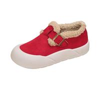 Genérico Botines de moda para mujer, otoño e invierno, suela gruesa, tacón medio, sin cordones, cortos, cálidos, lisos, estilo informal Botas Deportivas Invierno Mujer