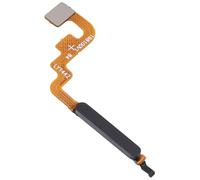 Genérico Boton Huella Compatible para XIAOMI REDMI Note 11 11S 4G Poco M4 Pro Gris Negro