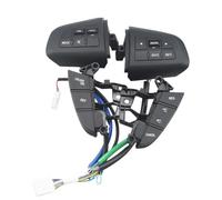 Genérico Botón Volante multifunción 1 Juego Bluetooth + botón Control Crucero para Mazda 3 2011 2012 2013 2014 2015 Interruptor Volante Coche