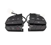 Genérico Botón Volante multifunción 1 Juego para Dodge para Challenger para Charger 2014-2022 Interruptor De Audio del Volante(Low - 1 Set)