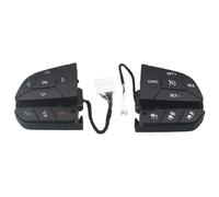Genérico Botón Volante multifunción 1 Juego para Dodge para Challenger para Charger 2014-2022 Interruptor De Audio del Volante(Hight - 1 Set)