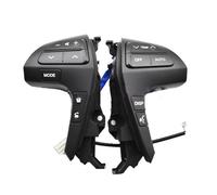 Genérico Botón Volante multifunción Botón De Control Audio Volante Bluetooth 84250-06180 para Toyota para Highlander 2011 2012 2013 84250-0E20(Black)
