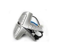 Genérico Botón Volante multifunción Botón De Control Audio Volante Bluetooth 84250-06180 para Toyota para Highlander 2011 2012 2013 84250-0E20(GAO Silver)