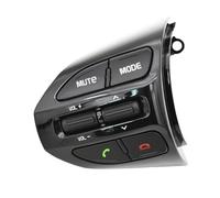 Genérico Botón Volante multifunción con Botón De Volante Retroiluminado para K2 para Río 2017-2021, Botones Volumen Control Teléfono Bluetooth(Color-Left)