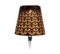 Generico Bottle Lamp | Solar Powered Hollow Shadow Decor - Bottle Lamp Shade - for Christmas Party Table Wedding Room Kitchen Home Bar