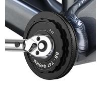Genérico Bottom Bracket Removal Tool - Bicycle Crank Extractor for Bike Maintenance for Repair Work | Hardened Steel Socket Wrench Kit with Precision Teeth Fit Design for Cycling Disassembly Service