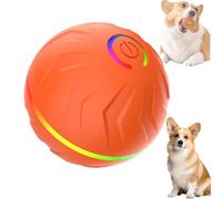 Genérico Boujee Gravity Bounce Ball, Boujee Gravity Ball Dog, Boujees Flow Dog Toy, Automatic Bouncing and Rotating Balls for Pets, Interactive Dogs Activated Automatic Rolling Balls (Orange,1 pcs)