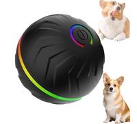 Genérico Boujee Gravity Bounce Ball, Boujee Gravity Ball Dog, Boujees Flow Dog Toy, Automatic Bouncing and Rotating Balls for Pets, Interactive Dogs Activated Automatic Rolling Balls (Black,1 pcs)