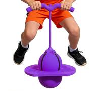 Genérico Bounce Ball For Kids, Jumping Toy with Pump, Kids Bouncy Ball with Sturdy Handle 90cm Professional Play Supplies Daily Exercise Kit Modern Child Space Items Junior Fitness Guard