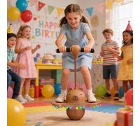 Genérico Bouncing Balls - Interactive Balance Toys | High Jump Toy Ball with Durable Material, Fun Exercise Game for Boys Girls Kindergarten, Elementary, School, Indoor, Outdoor Play Birthday Gift