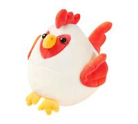 Genérico Bouncing Dog Toy, Cartoon Chicken Plush Bounce Ball with Sound, Rechargeable Moving Game Squeaker Toy, Interactive Animal Puppies, Small & Medium Dogs, Fun and Engaging for Cats