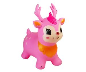 Generico Bouncing Horse | Inflatable Ride On Horse Bouncer | Kids Jumping Hopping Animal Toys | For Children Indoor Outdoor Home Preschool Playroom Travel Birthday Party
