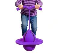 Generico Bouncy Ball With Handle,Jumping Toy With Pump And Handle - Bouncy Balls For Kids | For Boys Girls Adults Balance Hopping Exercise