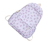 Genérico Bow Backpack - Stylish School Bag, Fashion Bag | Feminine Design, Comfortable Adjustable Straps, Durable Waterproof Fabric, Stylish Satchel, Ideal For Daily High School, Urban Outings