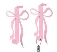 Genérico Bow Door Hooks For Bathroom Bedroom Kitchen Coat And Towel Storage