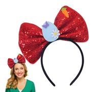 Genérico Bowknot Headbands, Easter Theme Sequin Bow Hairband, Stylish Party Supplies, Photography Prop Adult Women, Teenage Girls, Ideal for Holiday Events and Festive Outfits