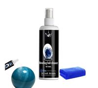 Genérico Bowling Ball Cleaning Kit - Polishing Spray with Microfiber Towel | Basic Bowling Accessory Set for Equipment Care | Removes Oil Dirt, Restores Grip, League Ready