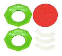 Genérico Bowling Ball Sanding Pads, Ergonomic Grip Surfaces Maintenance Equipment, Sander Stand for Bowling Ball Accessories for Family Friends Men Boys