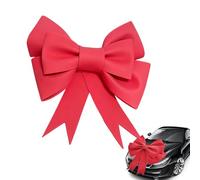 Genérico Bows For Christmas Tree - Large Holiday Ribbon | Festive Ribbon Bows For Christmas Tree Or Tabletop Décor; Perfect For Home, Outdoor, Farmhouse, Wall, Indoor Crafts, and Holiday Decorating