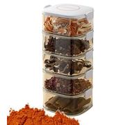 Genérico Box Transparent - elegantes ollas de para la organización de la cocina | Estante de cocina con tapa de almacenamiento de de de lata frascos de