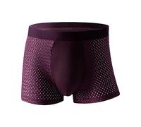 Genérico Boxer Sin Costuras Hombre, Calzoncillos Deportivos Hombre, Ligero Holgados Liso Sexy Elástica Talla Grande Calzoncillos Color Sólido Transpirables Ultrafino Moda Cómodo Casual Boxer