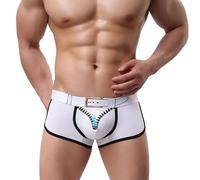 Genérico Boxers Hombre Ropa Interior con Estampado Tipo U Transpirable con CinturóN Plano En Las Esquinas