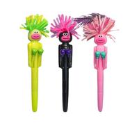 Genérico Boxing Pen Kit, Novelty Writing System Set, 3 Piece Stress Reliever Click Ballpoint Tools, Lightweight Ergonomic Build Structure, Playful School Design Style, Sketching Classroom Use