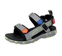 Genérico Boys SandalsZapatos para niños Sandalias de playa ligeras para niñosproductos de playa para niños grandes (Grey, 37.5 Big Kids)