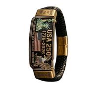 Genérico Bracelet Patriotic 250 Year US Anniversaries Fashion Wrist Jewelry